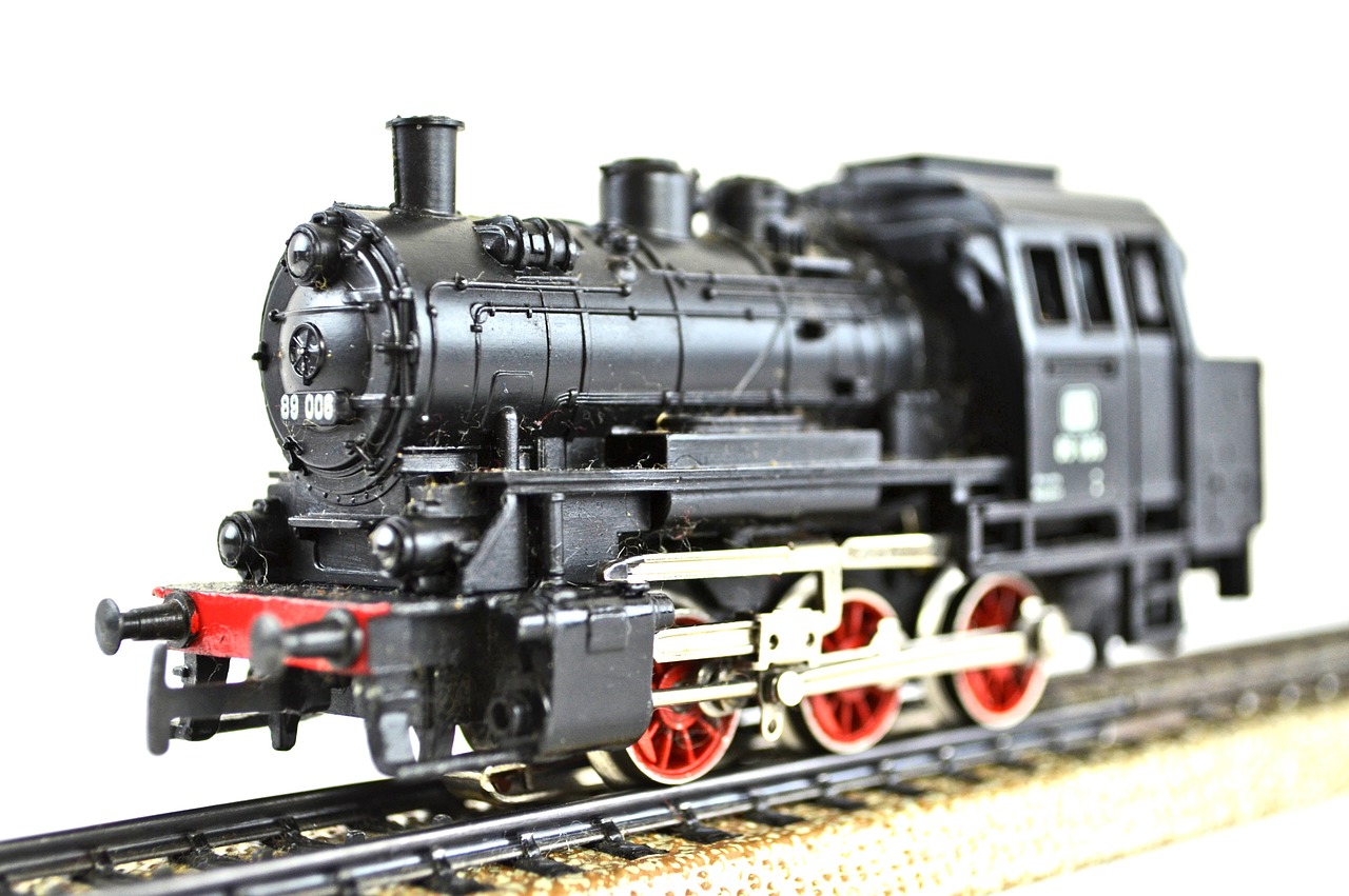 Déco : les trains miniatures