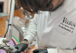 L'utilisation du laser est très efficace contre les tâches brunes !