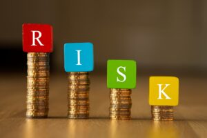 Financial RISK wording on block