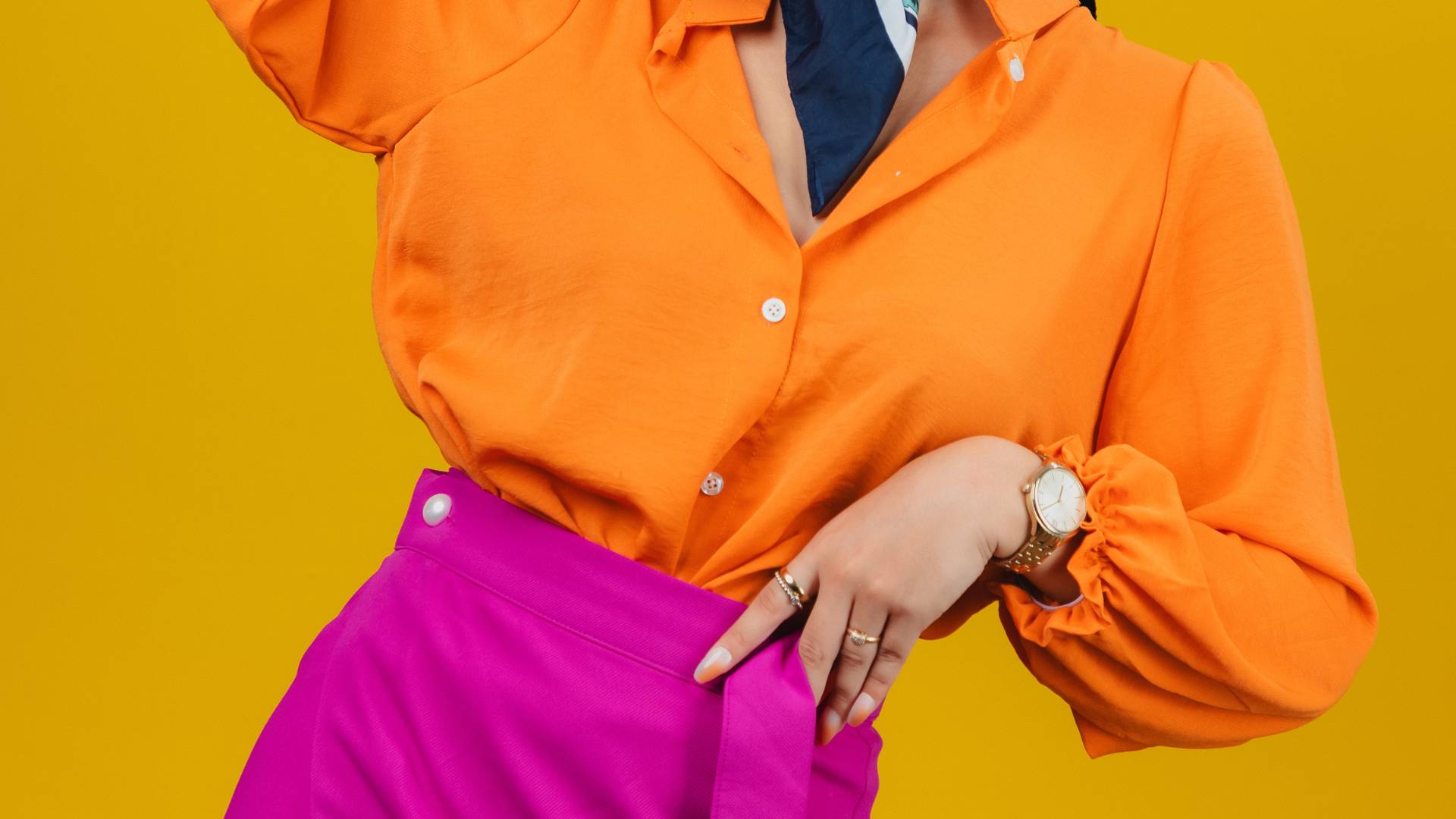 Tenue colorée