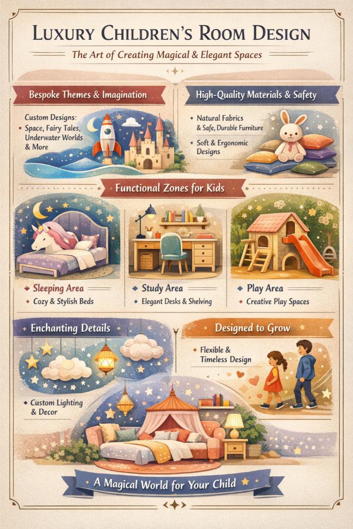 luxury children room design